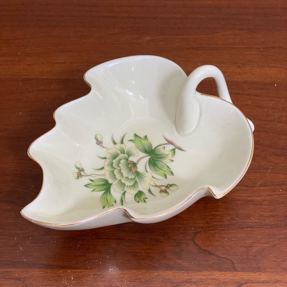 🌟HP🌟VTG 50s Porcelain Holohaza of Hungary Bon Bon Dish - Picture 5 of 8